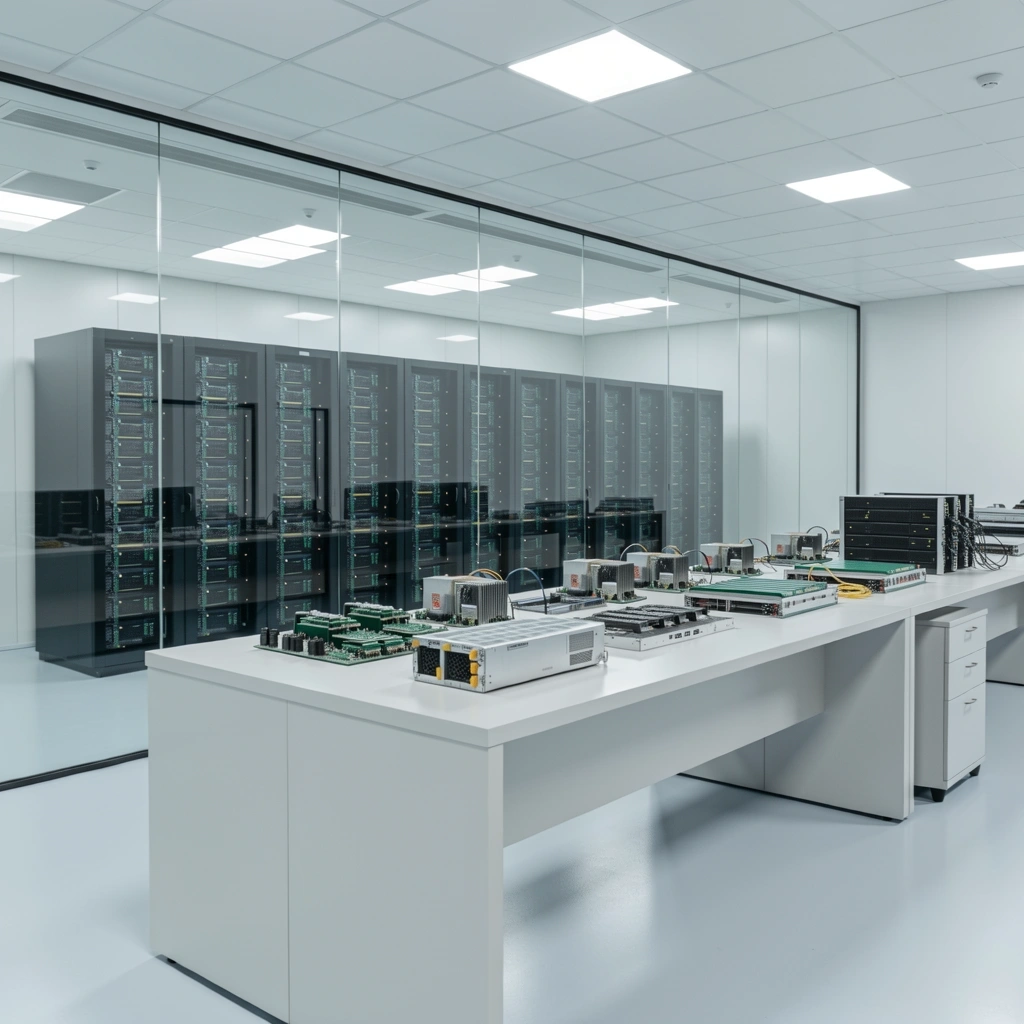 AsianTechForecast Lab Interior